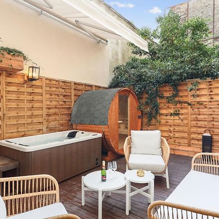 Suite Luxueuse Avec Jardin Prive Sauna Et Jacuzzi Paris Extérieur photo