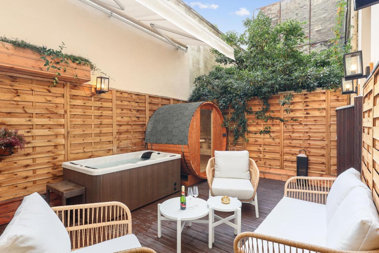 Suite Luxueuse Avec Jardin Prive Sauna Et Jacuzzi Paris Extérieur photo