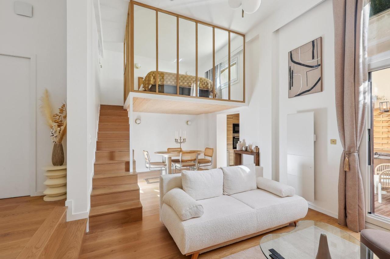 Suite Luxueuse Avec Jardin Prive Sauna Et Jacuzzi Paris Extérieur photo
