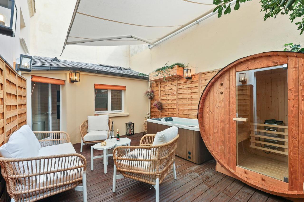Suite Luxueuse Avec Jardin Prive Sauna Et Jacuzzi Paris Extérieur photo